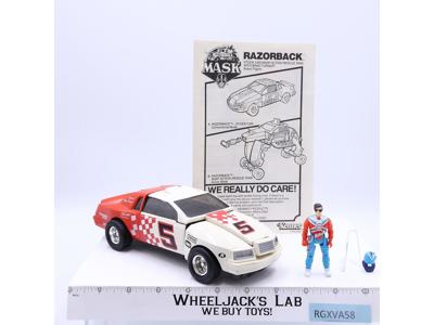 Razorback W/ Brad Turner 100% Complete MASK Kenner 1987 Vintage Vehicle