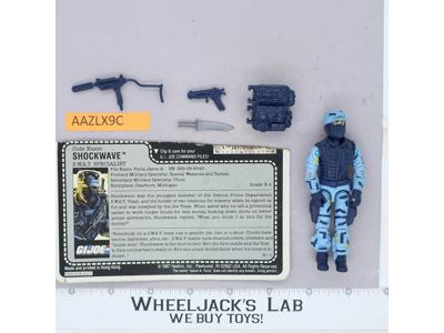 Shockwave V1 100% Complete G.I. Joe 1988 Hasbro Vintage Action Figure