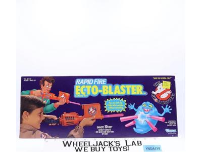 Rapid Fire Ecto-Blaster The Real Ghostbusters 1986 Kenner Vintage Toy NEW SEALED
