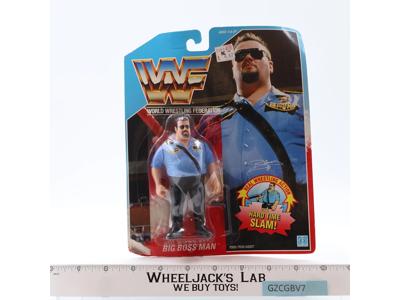Big Boss Man Hard Time Slam WWF Wrestling 1990 Hasbro Action Figure MOSC NEW