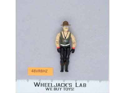 Sgt. Slaughter V1 G.I. Joe 1985 Hasbro Vintage Action Figure