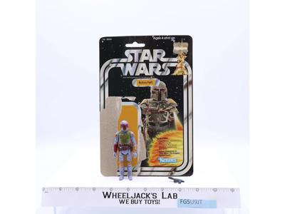 Boba Fett 100% Complete 21 Back-B Star Wars 1979 Kenner Action Figure NO REPRO