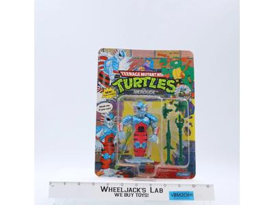 Merdude Teenage Mutant Ninja Turtles TMNT 1992 Playmates UNPUNCHED MOSC NEW