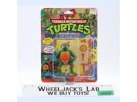Michaelangelo W/ Storage Shell TMNT Turtles 1991 Playmates NEW MOSC Sealed