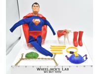 Captain Action Superman Costume Outfit Set 100% Complete 1966 Ideal Vintage