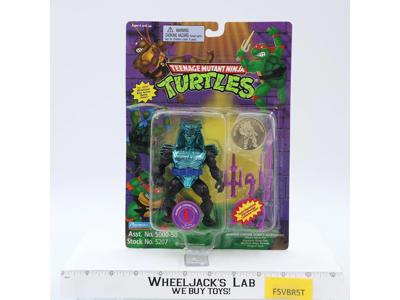 Warrior Chrome Dome Teenage Mutant Ninja Turtles TMNT 1995 Playmates NEW w/Coin