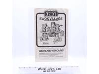 Ewok Village Instructions Manual 1983 Star Wars Kenner Vintage