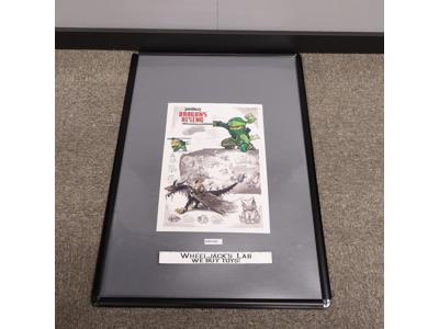 SDCC LEGO Exclusive Ninjago Dragons Rising Promo Poster 13" X 19" 2024