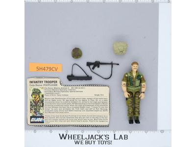 Footloose V1 100% Complete G.I. Joe 1985 Hasbro Vintage Action Figure
