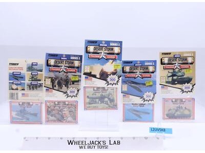 Lot of 5 Desert Storm Trading Cards Packs 1991 Troops Spectra Star NEW SEALED