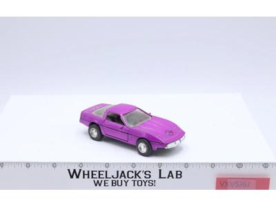 Chevrolet Corvette Pull Back Action 1990's Tootsie Toy Vintage Vehicle Purple