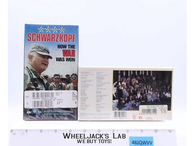Schwarzkopf How the War Was Won + Voices That Care Documentary VHS Tapes NEW