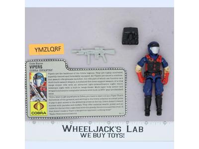 Vipers V1 100% Complete G.I. Joe 1986 Hasbro Vintage Action Figure