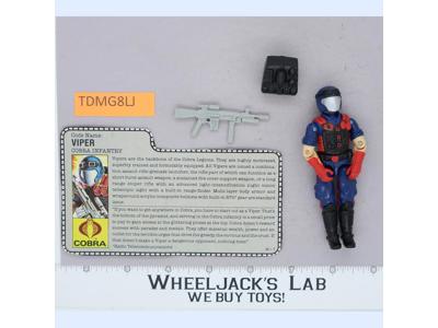 Vipers V1 100% Complete G.I. Joe 1986 Hasbro Vintage Action Figure