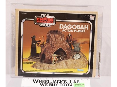 Dagobah AFA GRADED 80 Star Wars ESB 1981 Kenner Playset NEW SEALED