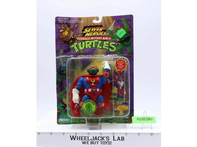 Super Mike Teenage Mutant Ninja Turtles TMNT 1994 Playmates NEW MOSC SEALED