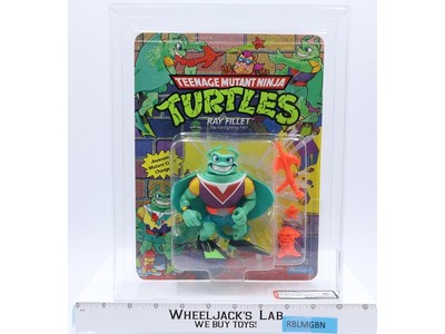 Ray Fillet Color Change / Red V AFA GRADED 80 80/80/85 TMNT 39-Back Playmates