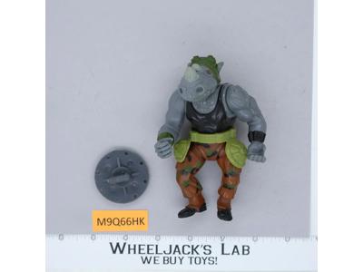 Rocksteady HARD HEAD Teenage Mutant Ninja Turtles TMNT 1988 Playmates Vintage