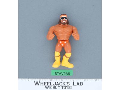 Macho Man 100% Complete WWE WWF Wrestling 1990 Hasbro Vintage Action Figure
