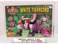 White Tigerzord AFA GRADED 80+ 80/85/85 Power Rangers 1994 Bandai NEW SEALED