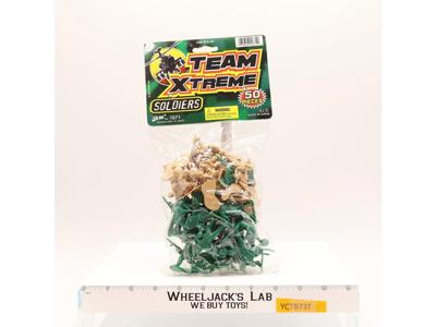 50Pc Team Xtreme Soldiers 2002 Jaru Toy Soldiers NEW SEALED