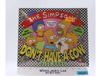 Don't Have a Cow Dice Game The Simpsons 1990 Milton Bradley NEW SEALED