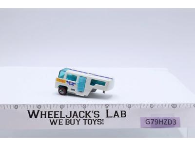 The Heavyweights Team Trailer White 1969 Redline Hot Wheels Mattel Vintage