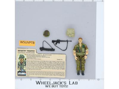 Footloose V1 100% Complete G.I. Joe 1985 Hasbro Vintage Action Figure