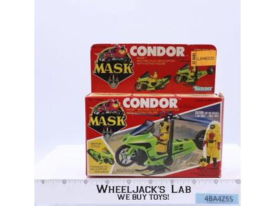 Condor Brad Turner 100% Complete W/Box MASK 1985 Vintage Vehicle NEAR MINT