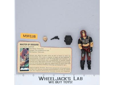 Zartan V1 100% Complete G.I. Joe 1984 Hasbro Vintage Action Figure