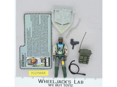 Stretcher V1 100% Complete G.I. Joe 1990 Hasbro Vintage Action Figure
