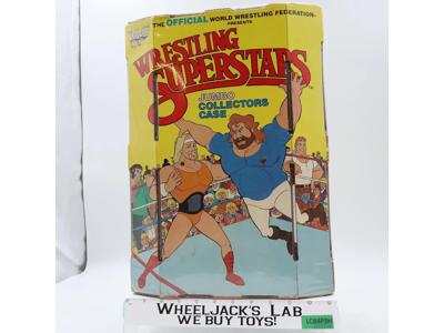 Wrestling Superstars Jumbo Collector's Case WWF Wresting 1986 Titan Sports