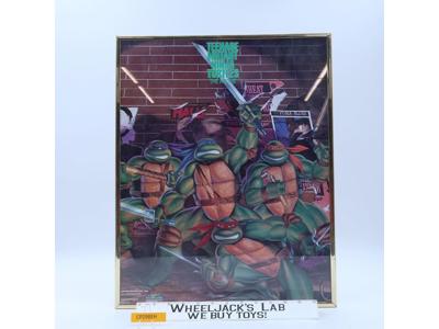 Teenage Mutant Ninja Turtles The Movie 1989 TMNT 20x16 Framed Poster