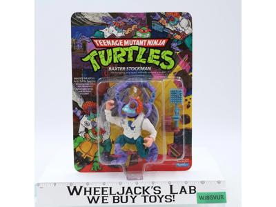 Baxter Stockman Teenage Mutant Ninja Turtles TMNT 1989 Playmates MOSC Unpunched