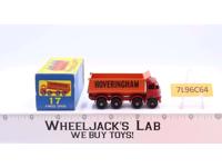 8-Wheel Tipper Truck 17 Lesney Matchbox Series Made In England
