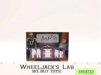 Mike Wallace Steelers Rookie Autographed Patch Card 2009 Topps Triple Threads