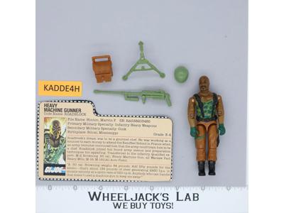 Road Block V1 100% Complete G.I. Joe 1984 Hasbro Vintage Action Figure