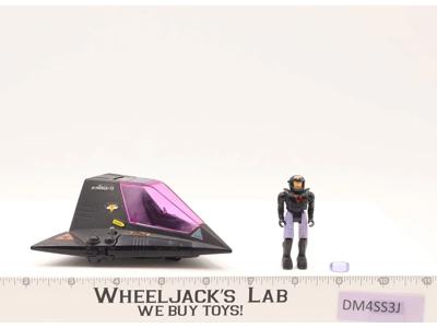 Shadow Parasite W/ LT. Magg Complete Starcom 1986 Coleco Action Figure Vehicle