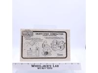 Death Star Compactor Instructions Micro Collection ORIGINAL 1982 Star Wars