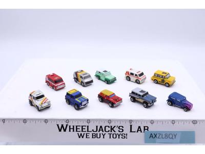 Lot of 10 Misc Vans/Trucks/Vehicles 1988-89 Vintage Galoob Micro Machines