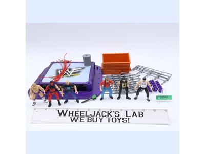 Survivor Series Mini Wrestling Ring WWF 1997 Jakks Pacific Action Figure Playset