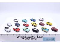 Lot of 16 Misc Cars/Convertibles/Vehicles 1988-89 Vintage Galoob Micro Machines