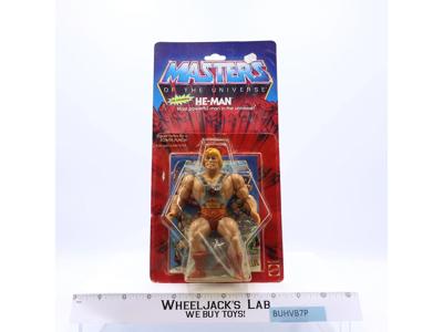 He-Man 12-Back Masters of the Universe MOTU 1983 Mattel Figure NEW SEALED
