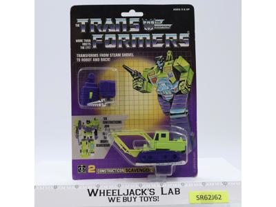 Scavenger G1 Transformers 1985 Hasbro Vintage Action Figure NEW MOSC Sealed