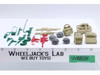Battle Gear Accessory Set 3 Lot 1 1985 Weapons GI Joe Vintage Figure