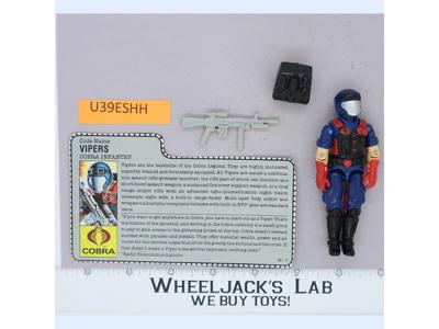 Vipers V1 100% Complete G.I. Joe 1986 Hasbro Vintage Action Figure