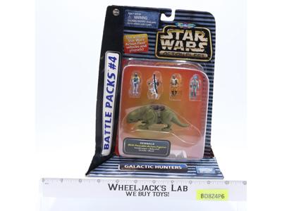 Star Wars Battle Packs #4 Galactic Hunters DEWBACK Micro Machines 1996 NEW MISP