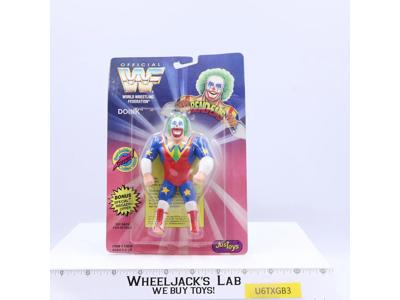 Doink Bend-Ems WWF 1994 Just Toys 4.5" NEW MOSC SEALED
