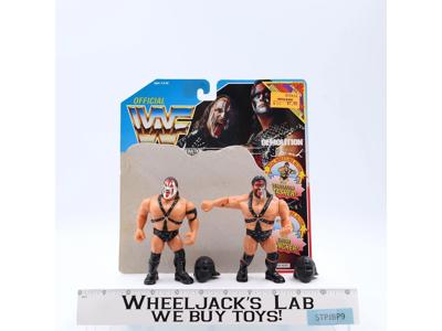 Demolition Crush Smash Complete W/CARDBACK 1990 WWF Wrestling Hasbro Figures