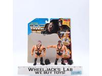 Demolition Crush Smash Complete W/CARDBACK 1990 WWF Wrestling Hasbro Figures